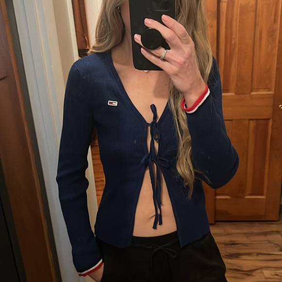 Vintage Tommy Hilfiger Cardigan - Picture 1 of 9